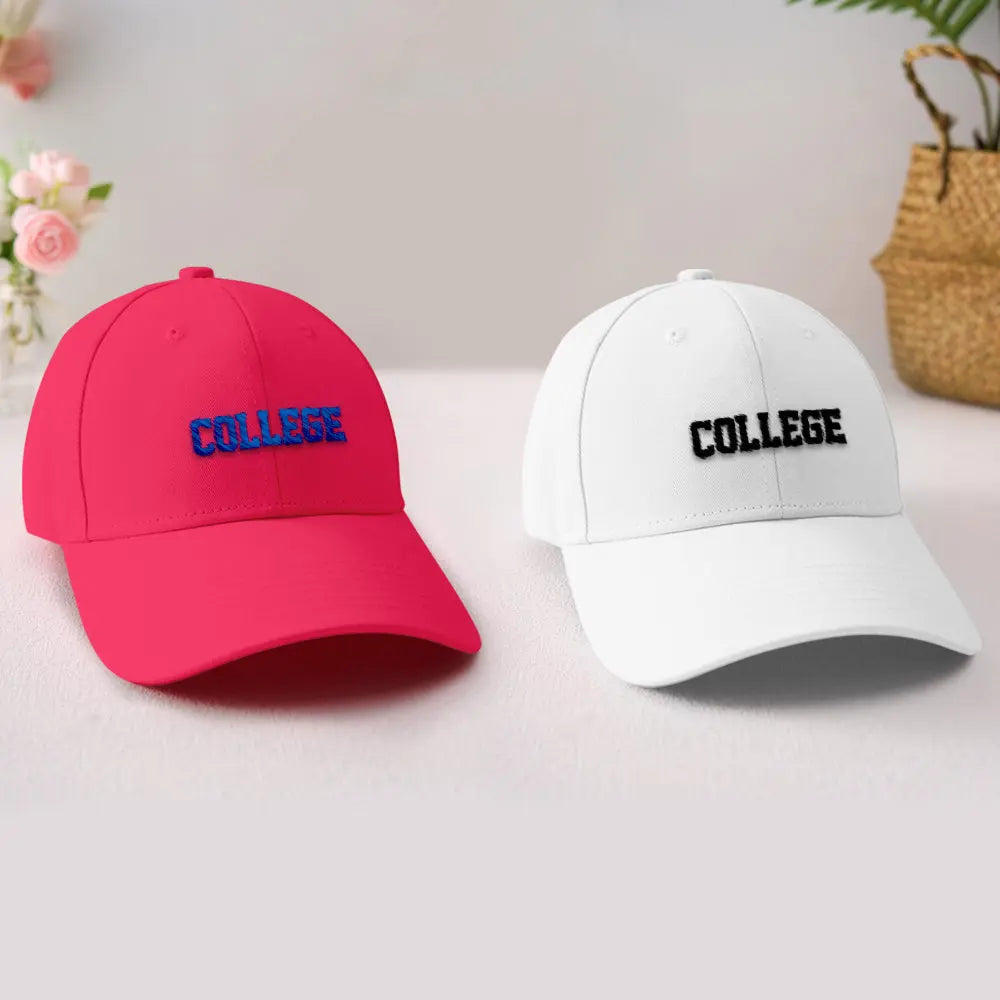 Personalized Team Caps Game Day Gift Idea for Teammates and Sports Fans Back to School Gift