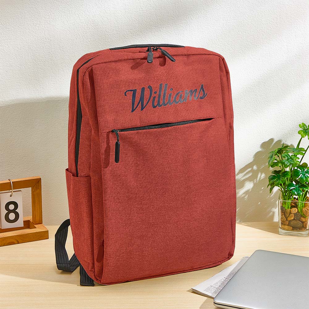 Personalized Name Backpack College School Computer Bag Gift for for Men or Women Fits 15.6 Inch Notebook
