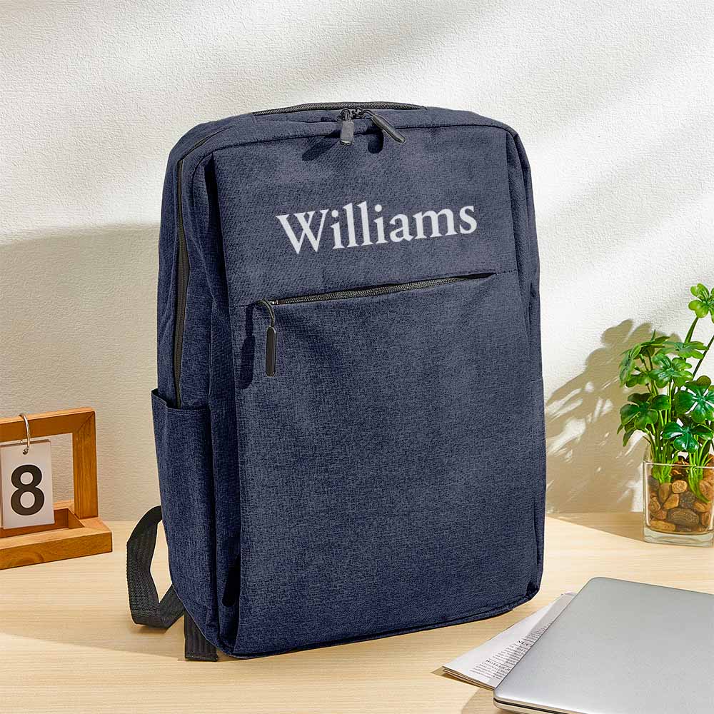 Personalized Name Backpack College School Computer Bag Gift for for Men or Women Fits 15.6 Inch Notebook