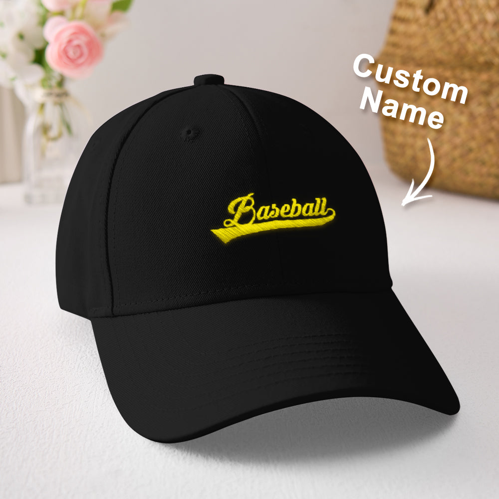 Personalized Team Caps Game Day Gift Idea for Teammates and Sports Fans Back to School Gift