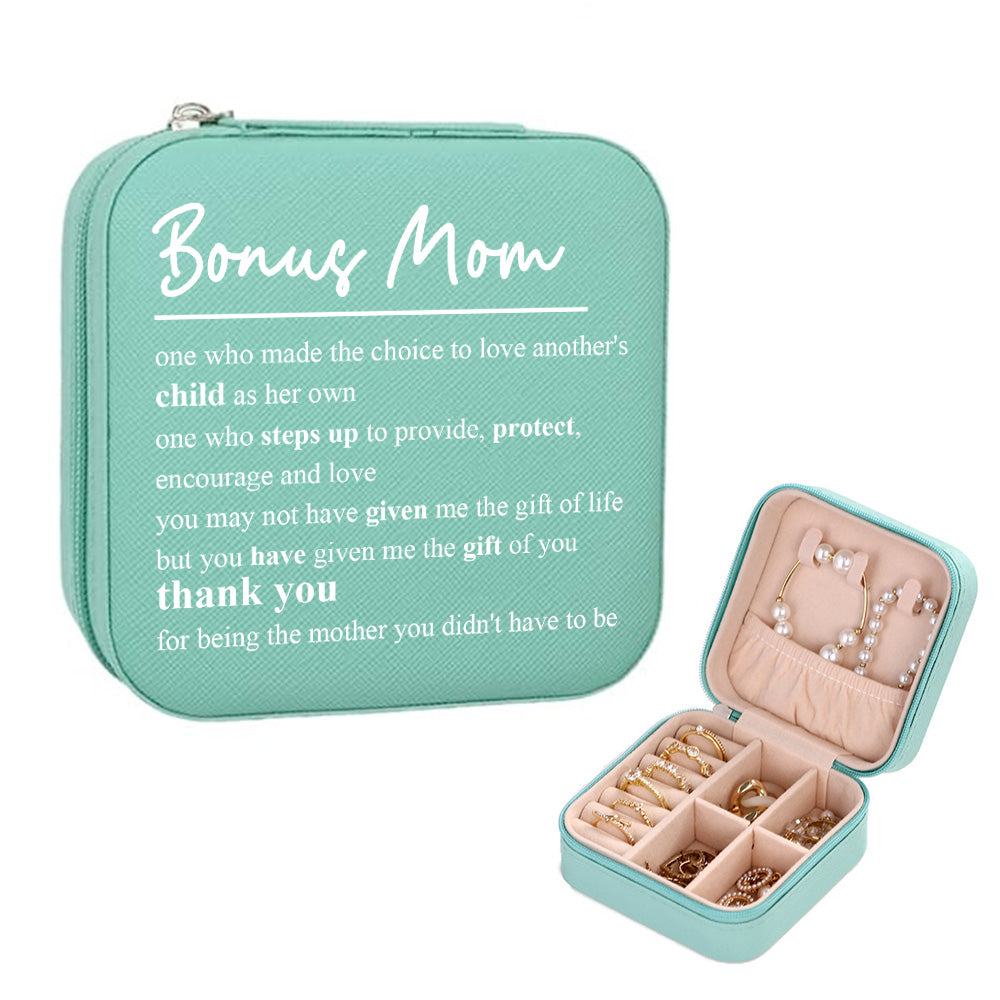 Personalized Jewelry Box Custom Jewelry Organizer Storage Gift for Mom
