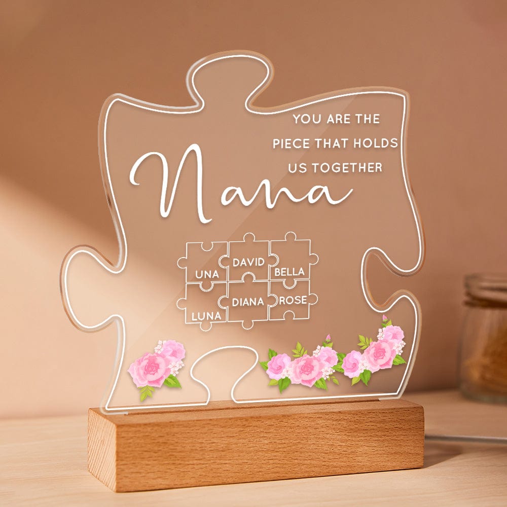 Personalized Night Light Custom Name Mother's Day Gift for Nana
