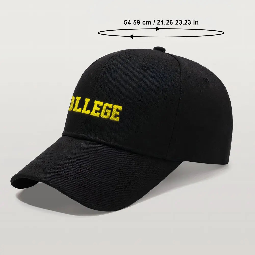 Personalized Team Caps Game Day Gift Idea for Teammates and Sports Fans Back to School Gift