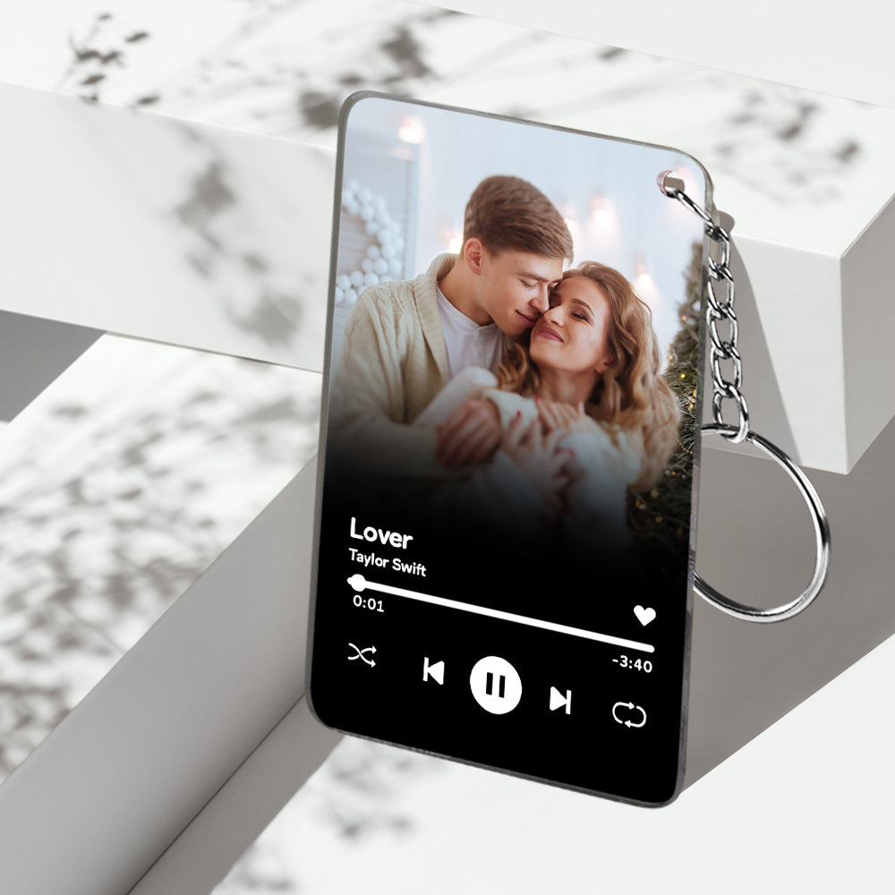 Custom Photo Music Plaque Personalized Song Plaque Couple Gift Wedding Gift