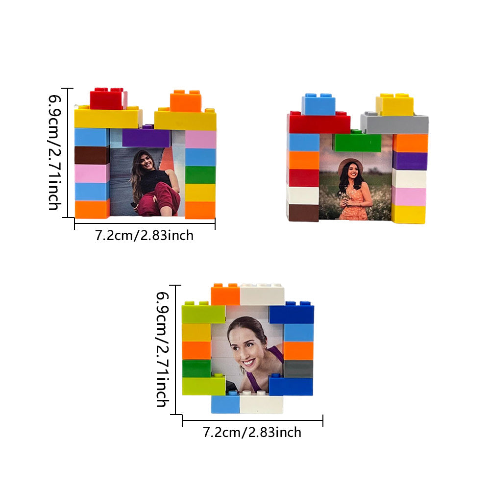 Custom MOM Building Brick Puzzles Personalized Photo Blocks