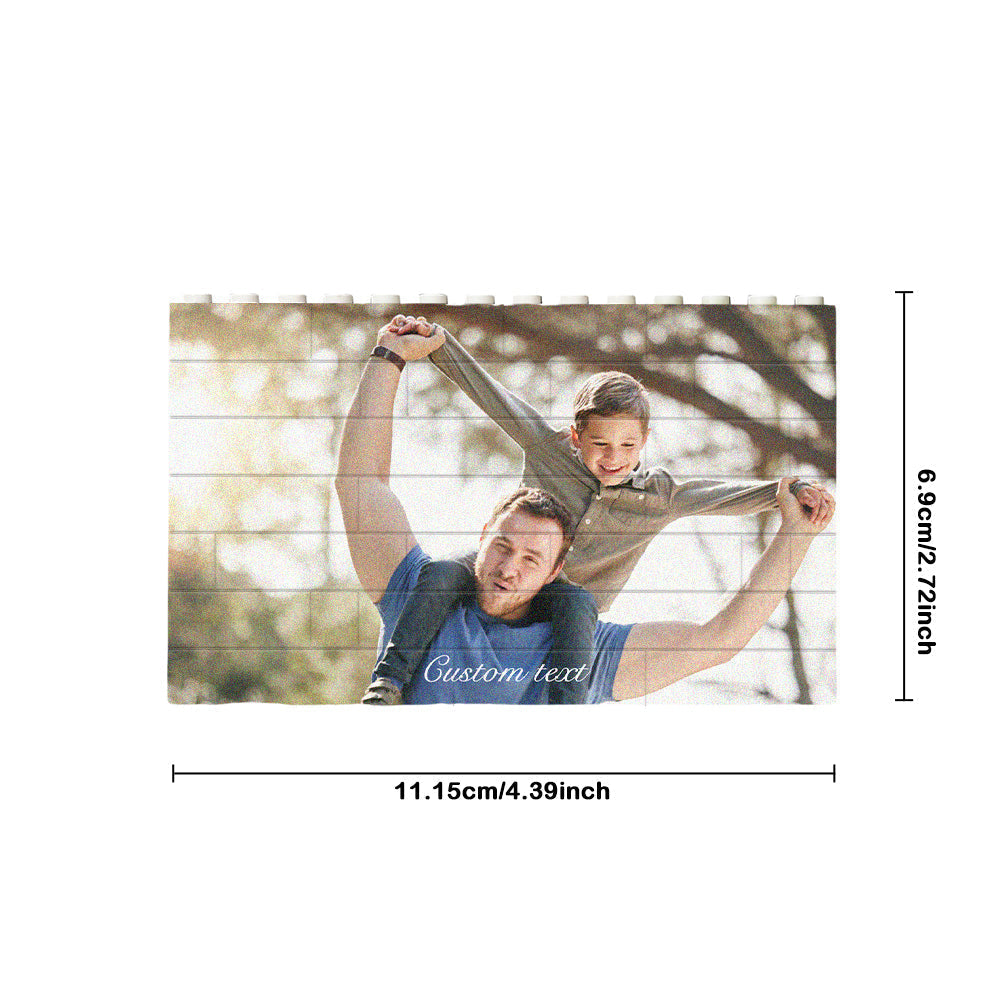 Personalized Gift Custom Building Brick Photo Block Personalised Brick Puzzles Gift for Mom