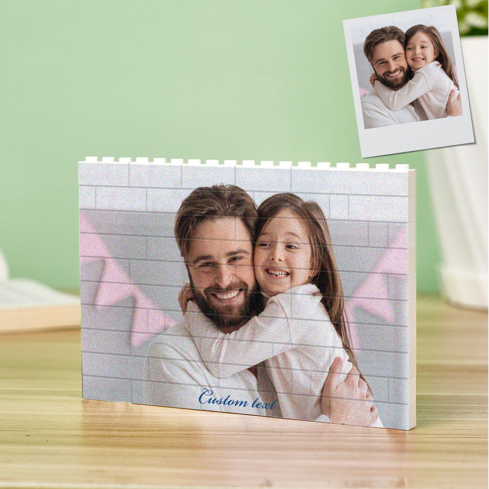 Personalized Gift Custom Building Brick Photo Block Personalised Brick Puzzles Gift for Mom