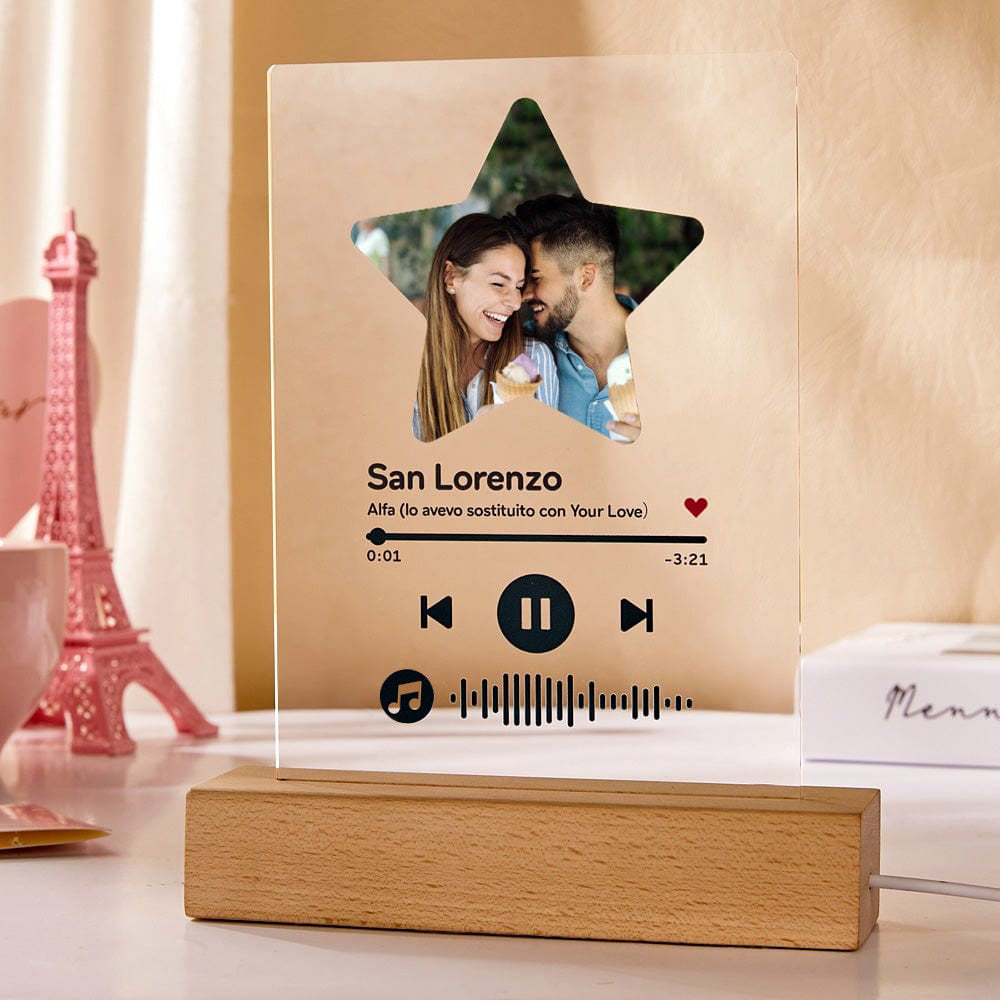 Custom Night Light Plaque Personalized Graduation Gifts